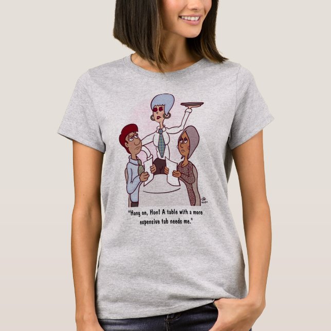 Camiseta Camisa-Cinza feminina (Frente)