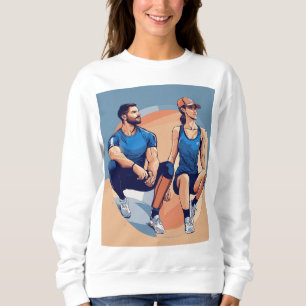 Camiseta "Camisa de algodão essencial para mulheres" "Chic