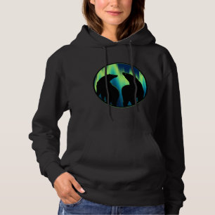Camiseta Camisa-de-capuz-capuz-de-bico-da-mulher