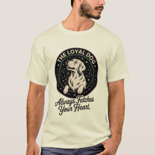 Camiseta "Camisa de Citação Engraçada de Cachorro Ansioso"
