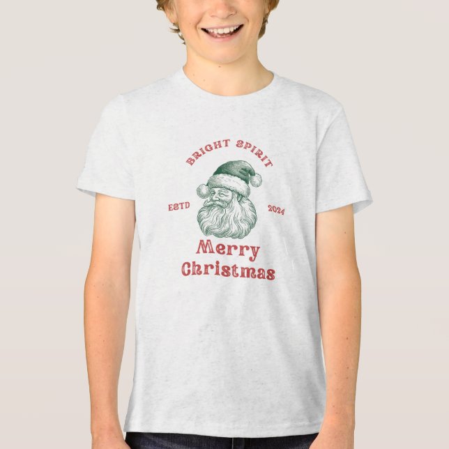 Camiseta "Camisa de Natal Festiva - Feriado Perfeito (Frente)