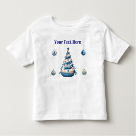 Camiseta "Camisa de Natal Náutica para Bebê – Sailo de Féri