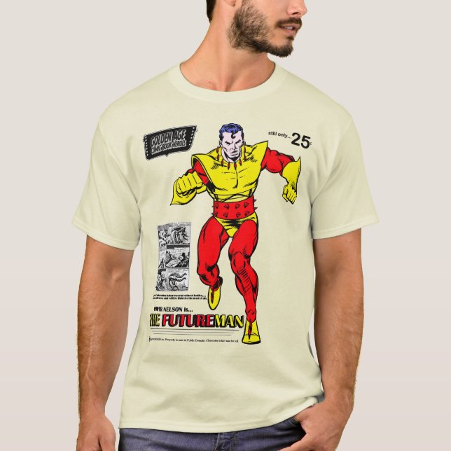 Camiseta -Camisa de Quadrinhos - O HOMEM DO FUTURO- (Frente)