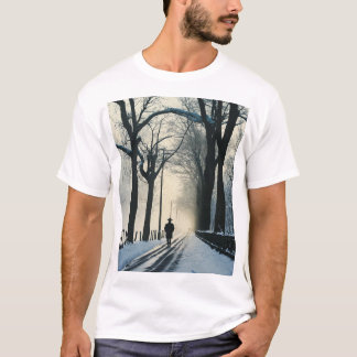 Camiseta Camisa-Design de-inverno "Cozy Winter - Teto Gráfi