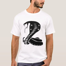 Camiseta Camisa-Design do-rei Cobra Black