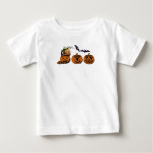 Camiseta Camisa/Dia das Bruxas/Abóbora