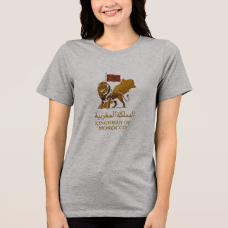 Camiseta "Camisa do Orgulho do Reino de Marrocos | المملكة 