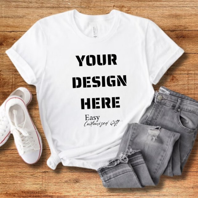 Camiseta Camisa, Faça o Upload do Seu Próprio Design (Criador carregado)