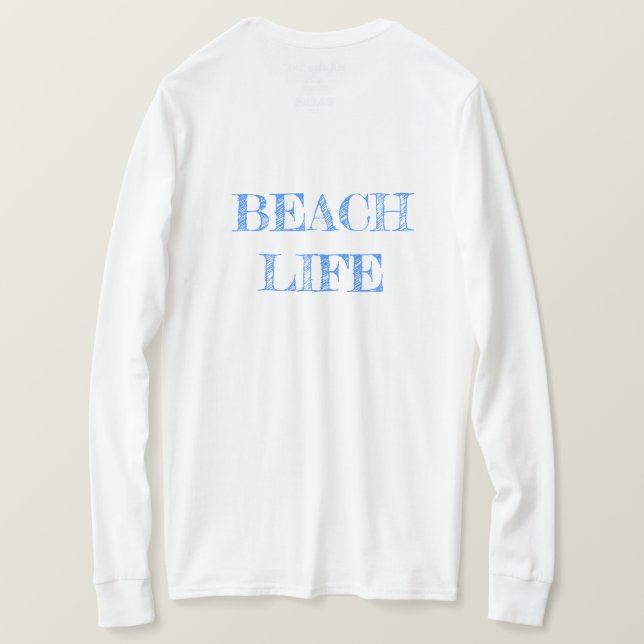 Camiseta Camisa; Farol 5; Azul (Verso do Design)