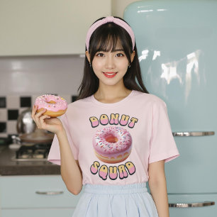 Camiseta Camisa-Foto-Rosquinha-Rosa-doce