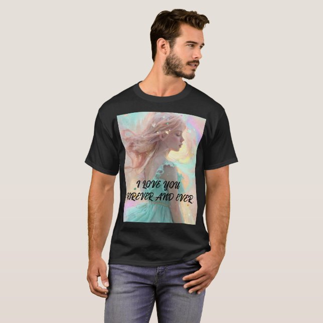Camiseta "Camisa Gráfica Trendy,Algodão Premium Unisex Tee (Frente Completa)