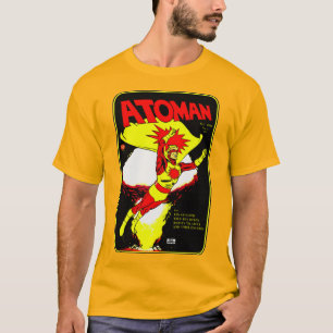 Camiseta Camisa-História em quadrinhos ATOMAN de 1940