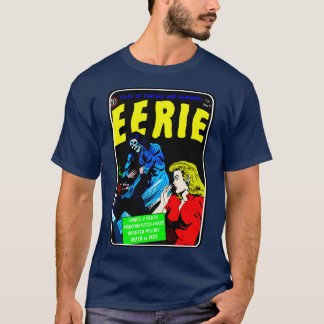 Camiseta Camisa-História em quadrinhos horrorosa EERIE de 1