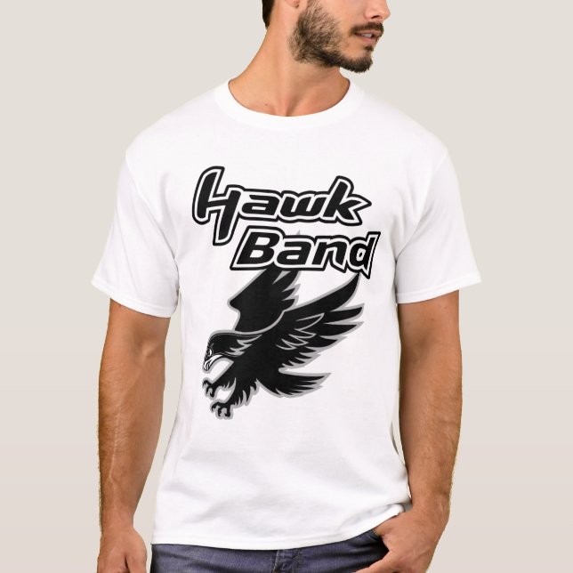 Camiseta Camisa-mãe da Banda Hawk (Frente)