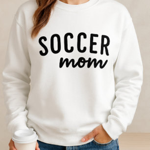 Camiseta Camisa-mãe de futebol - Design de script simples c