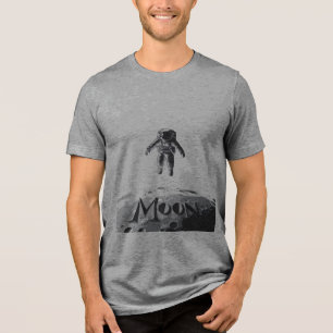 Camiseta Camisa-múon astronauta