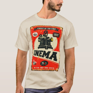 Camiseta Camisa-Poster CINEMA de 1960