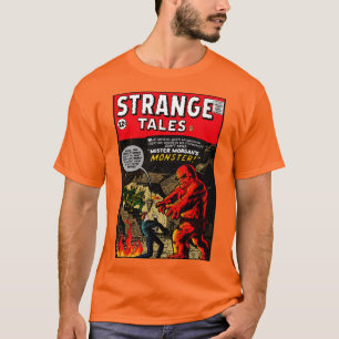 Camiseta Camisa-quadrada ESTRANHA de 1950