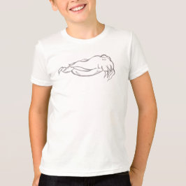 Camiseta Camisa-Roupa americana do Cuttlefish Kid