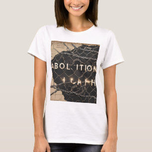 Camiseta Camisa-T "Abolição" - Quebra as Cadeias