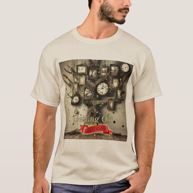 Camiseta Camisa-T antiga de 100 k (Frente)