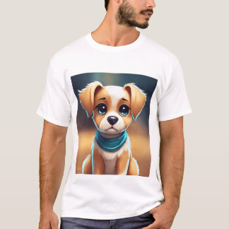 Camiseta Camisa-T básica de homem estampada