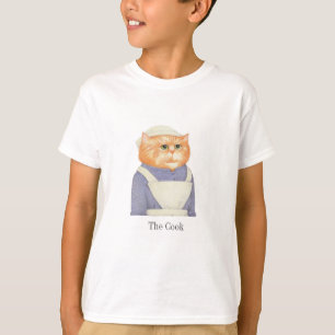 Camiseta Camisa-T básica para rapazes da COOK CAT