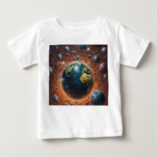 Camiseta Camisa-T Celestial Harmonia Terra