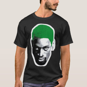 Camiseta Camisa-T clássica de dennis rodman (branca) Design
