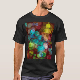 Camiseta Camisa-T Clássica Lenta de Bolha 3D