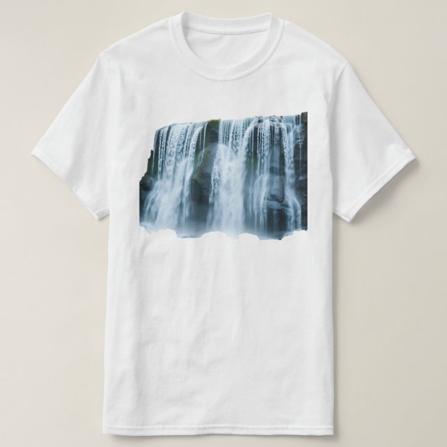 Camiseta Camisa-T com valor masculino (Frente do Design)