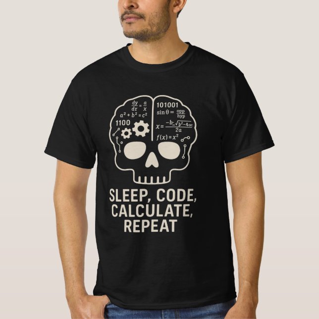 Camiseta "Camisa T com vida útil do Engenheiro - Desenho ge (Frente)