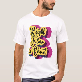 Camiseta Camisa-T Cristã Unísex Motivacional Cristã
