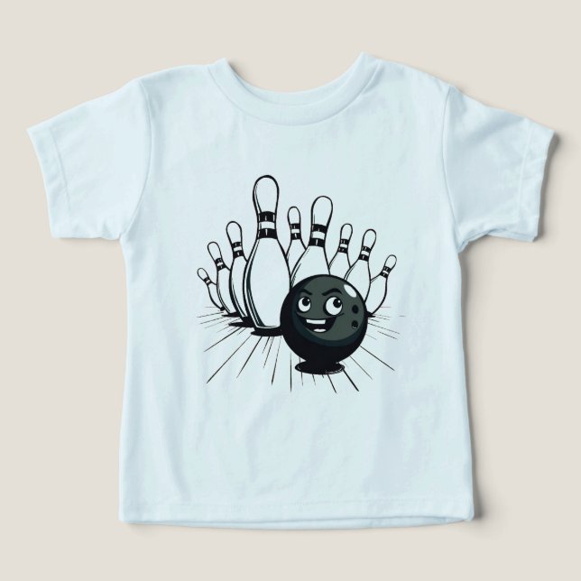 Camiseta Camisa-T da Boliche retrorreflectora - Greve da vi (Design frontal)