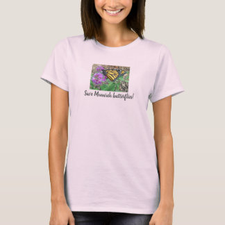 Camiseta Camisa-T da borboleta monarca