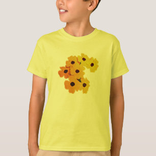 Camiseta Camisa-T da Criança de Thunbergia
