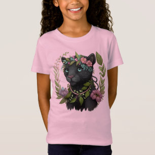 Camiseta Camisa-T da Menina Negra Sassy
