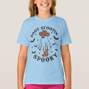Camiseta Camisa-T da Moça-de-Boca-Boca-Ocidental Ghosted