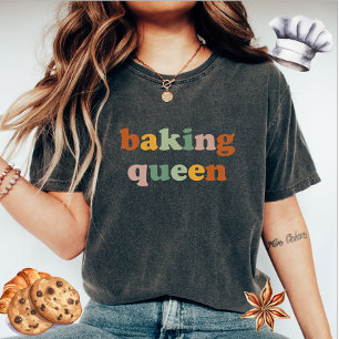 Camiseta Camisa-T da Rainha Baking