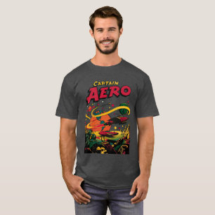 Camiseta Camisa-T da Revista de Pulp de Vintage Legal CAPTA
