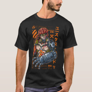 Camiseta Camisa-T Da Tripulação Do Chapéu Otaku