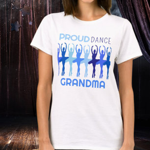 Camiseta Camisa-T da vovó de dança orgulhosa