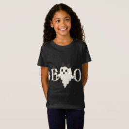 Camiseta Camisa-T das Crianças do Dia das Bruxas - Fantasma