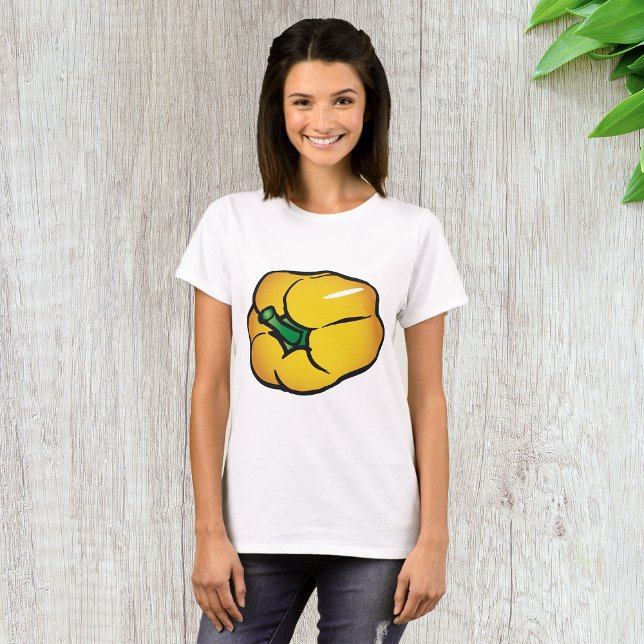 Camiseta Camisa-T das Mães de Pimenta Amarela (Criador carregado)