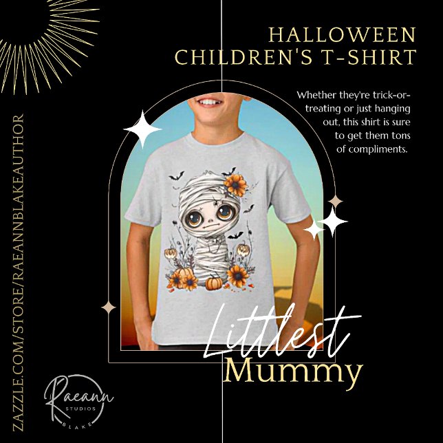 Camiseta Camisa-T das Meninas Halloween (Criador carregado)