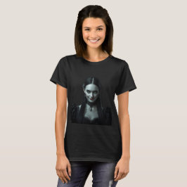 Camiseta Camisa-T das mulheres assustadoras do Dia das Brux