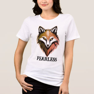Camiseta Camisa-T das mulheres do lobo sem rosto - Freefit 