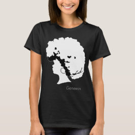 Camiseta Camisa-T de Ajustado básico para mulheres