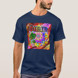 Camiseta Camisa-T de Amigos Tropicais Oakland