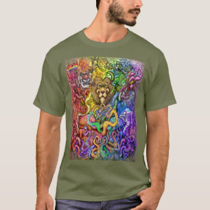 Camiseta Camisa-T de Animais